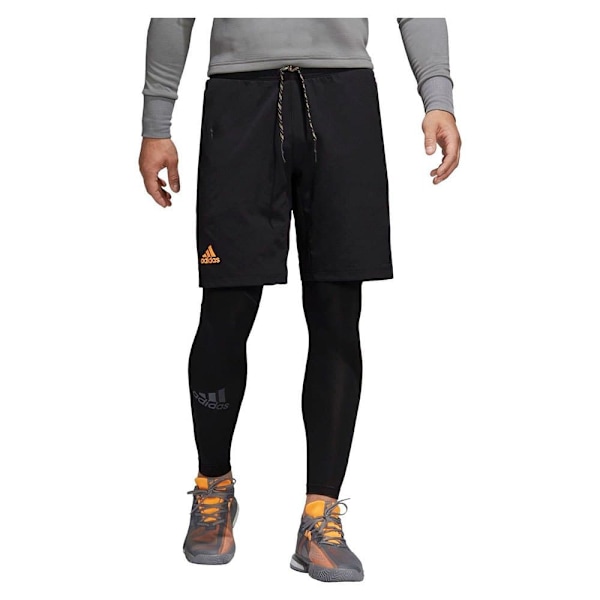 Adidas Korta Byxor 2 In 1 Svart S Man