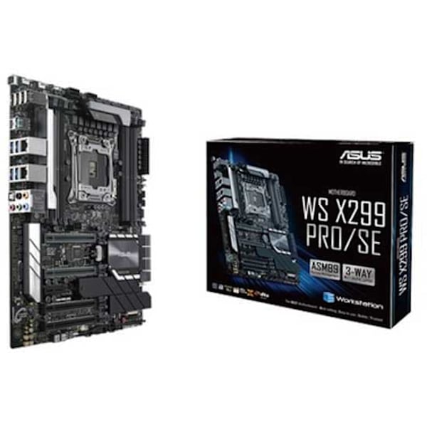 Asus Bundkort Ws X299 Pro/se Sort