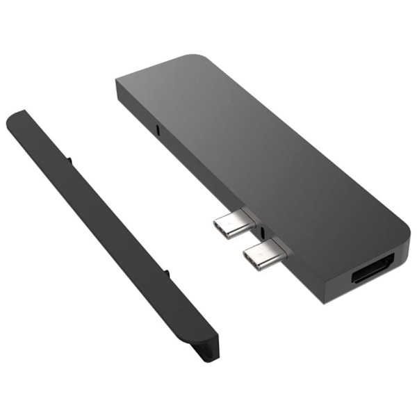 Hyper Drive 7-in2 Duo Hub For Usb-c Macbook Pro Musta