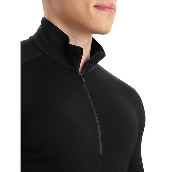 Icebreaker Merino 260 Tech Langærmet Baselayer Sort L Mand