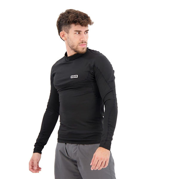 Ion Langærmet Rashguard Thermo Top Sort L