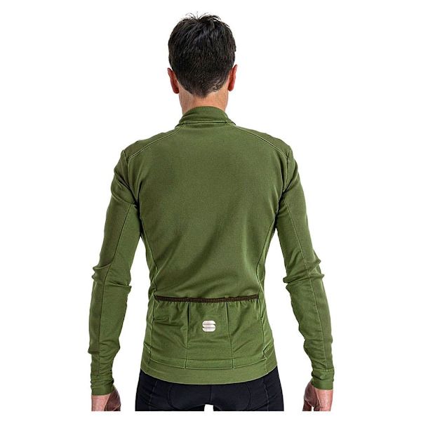 Sportful Termisk Långärmad Tröja Monocrome Grönt XL Man