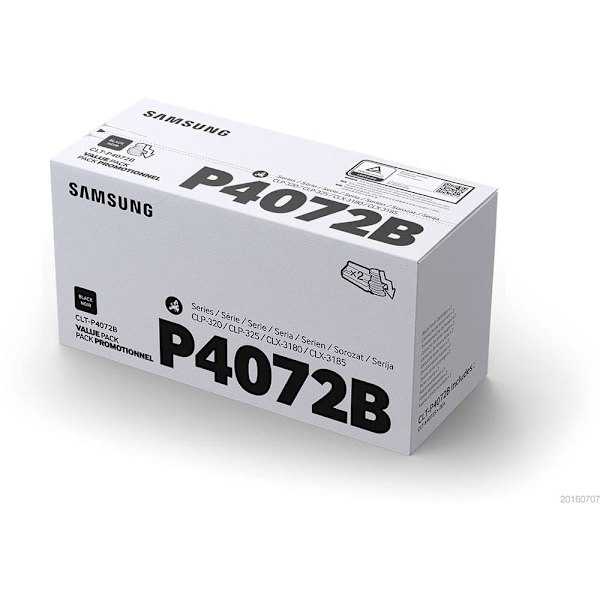 Hp Clt-p4072b 2 Enheder Toner Sort