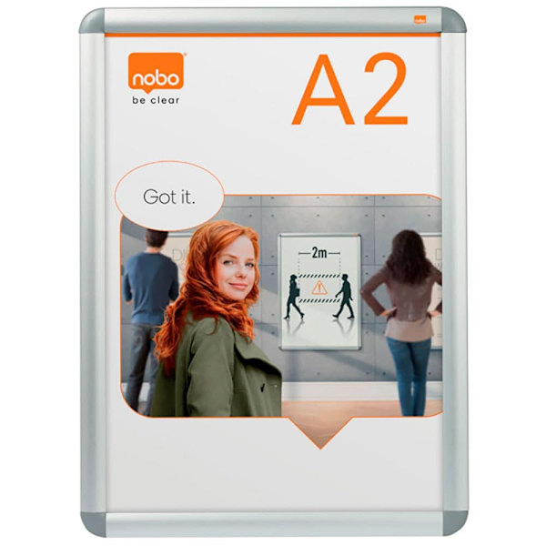 Nobo Snap Frame Affischhållare Premium Plus A2