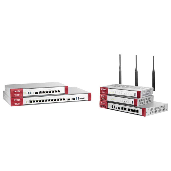 Zyxel Brandväggsrouter Usgflex100-eu0112f Silver