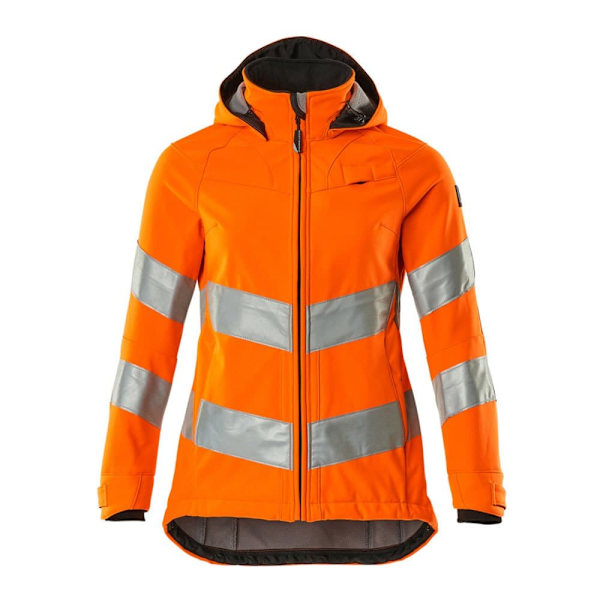 Mascot Softshelljacka Med Huva Safe Supreme 18512 Orange XS