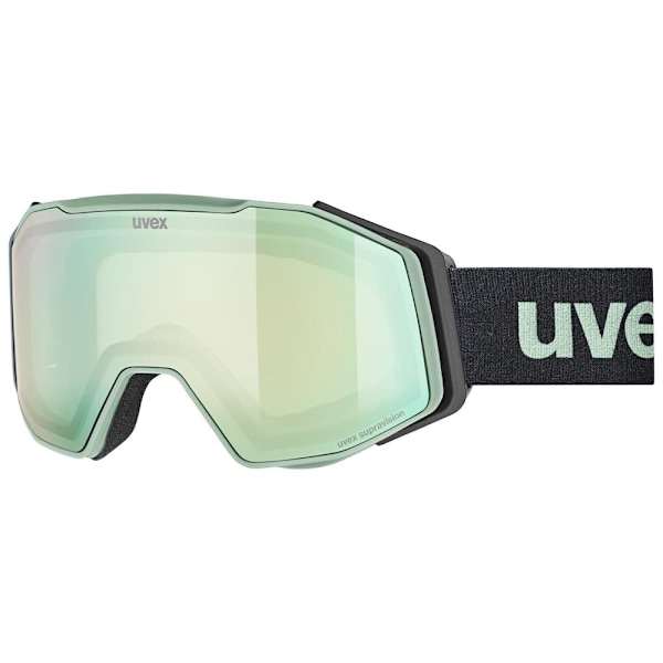 Uvex Gravity Supravision Skidglasögon Grönt Mirror Opal Supravision Orange Clear/CAT2