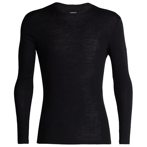 Icebreaker Baselag 175 Everyday Crew Merino Sort XL Mand