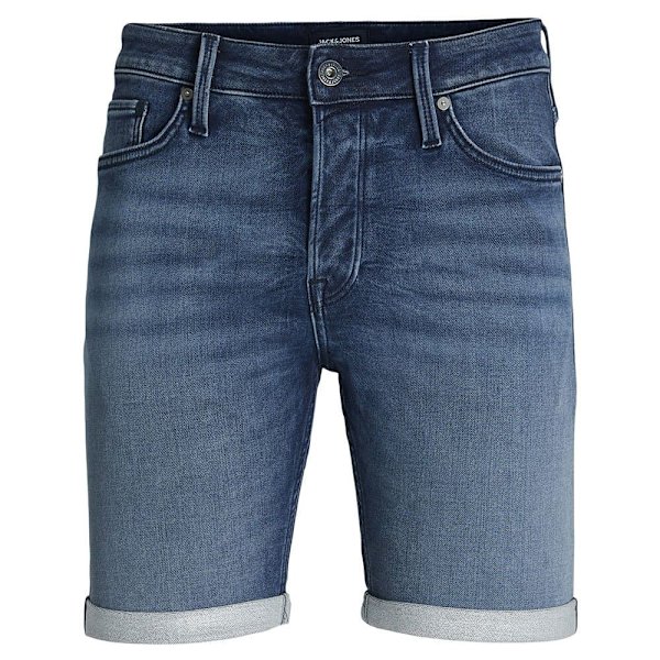 Jack & Jones Rick Icon Ge 341 I.k Plus Size Lyhyet Farkut Sininen 40 Mies