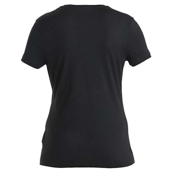 Icebreaker Merino 150 Tech Lite Iii T-shirt Med Korte ærmer Sort M Kvinde