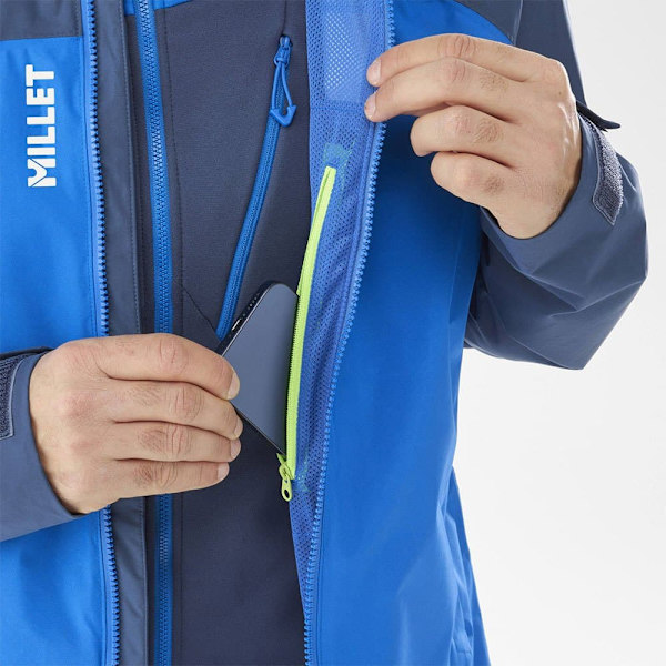 Millet Seneca Goretex 2l Fleece Blå M Mand