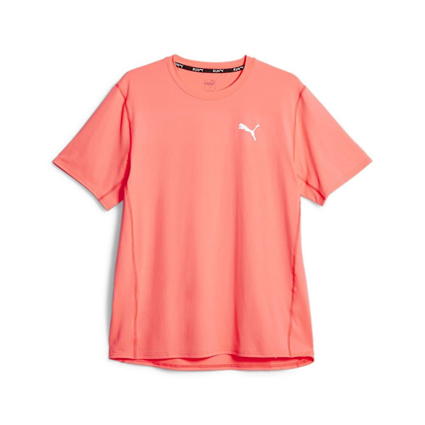 Puma Lyhythihainen T-paita Run Cloudspun Oranssi M Mies
