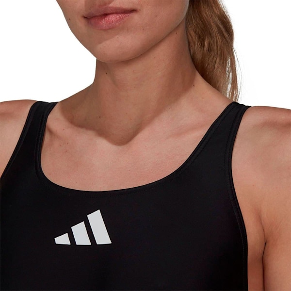 Adidas Badedragt 3 Bars Sort 36 Kvinde