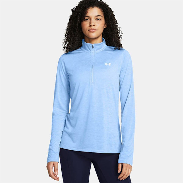 Under Armour Tech Twist Halv Lynlås Sweatshirt  M Kvinde
