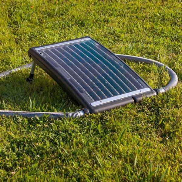 Gre Värmesystem För Pool över Marken Solar 1 Enhet För Varje 7 M³ Ø32/38 Mm Silver 72.2x48.7x9.16 xm