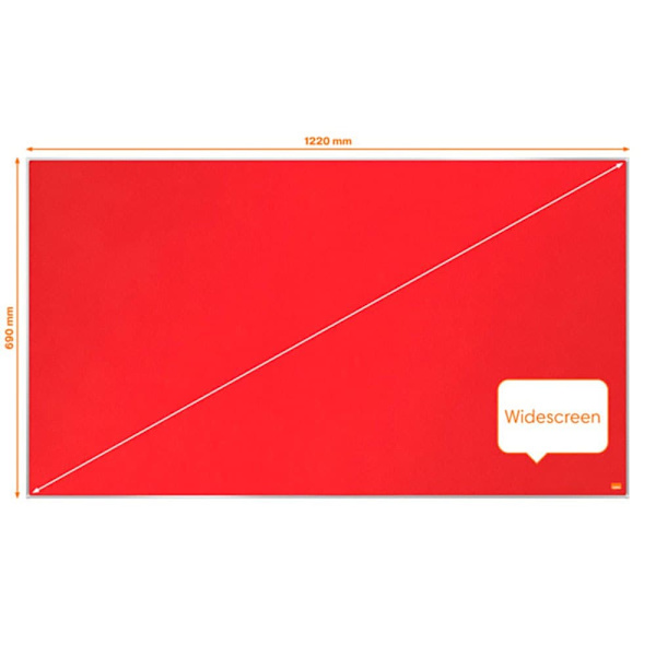 Nobo Panoramaformat Filt Impression Pro 1220x690 Mm Styrelse