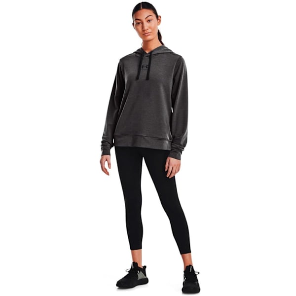 Under Armour Hættetrøje Rival Terry Sort,Grå S Kvinde