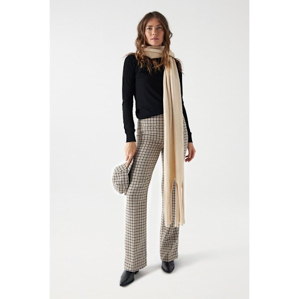 Salsa Jeans Klänning Byxor 21006906 Straight Fit Beige L / 34 Kvinna