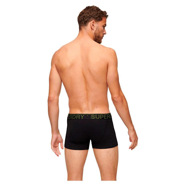 Superdry Bokser Trunk 3 Enheder Sort S Mand