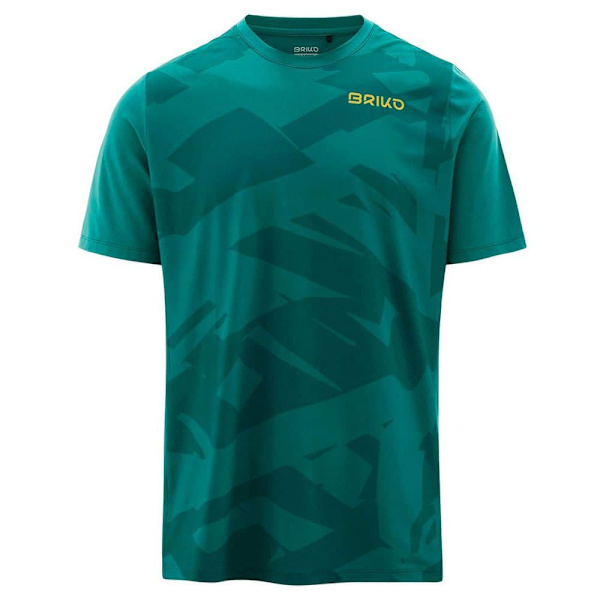 Briko Adventure Camo T-shirt Med Korta ärmar Grönt L Man
