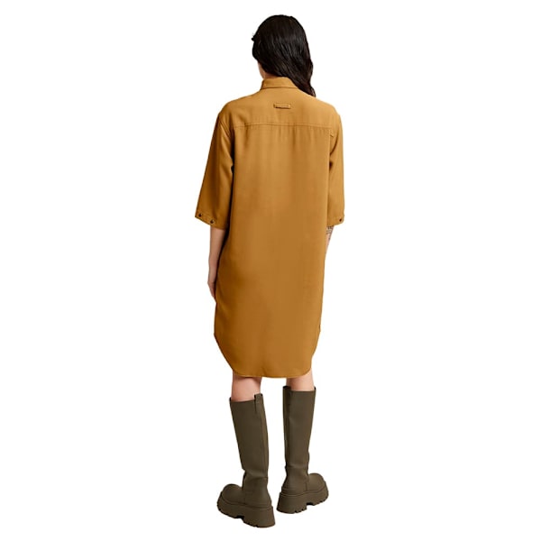 G-star Cargo Tunic Kortærmet Kjole Brun M Kvinde