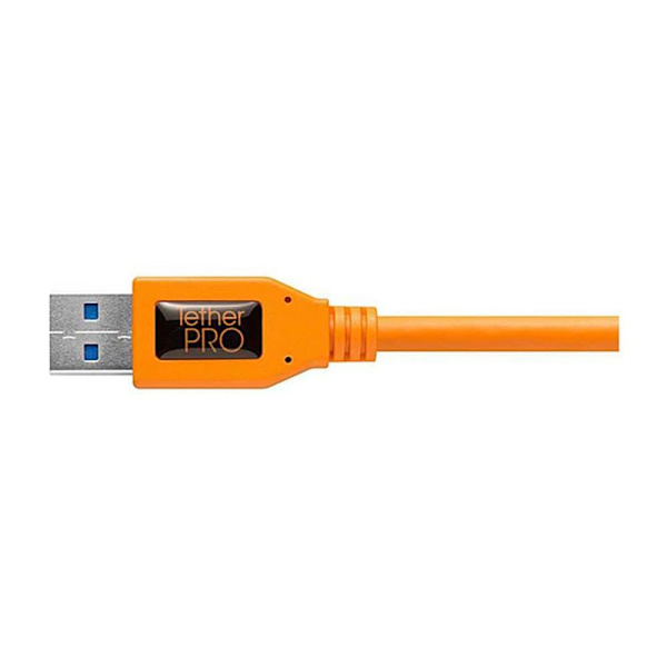 Tether Tools Usb-a Till Usb-c-kabel 3.0 4.6 M Orange