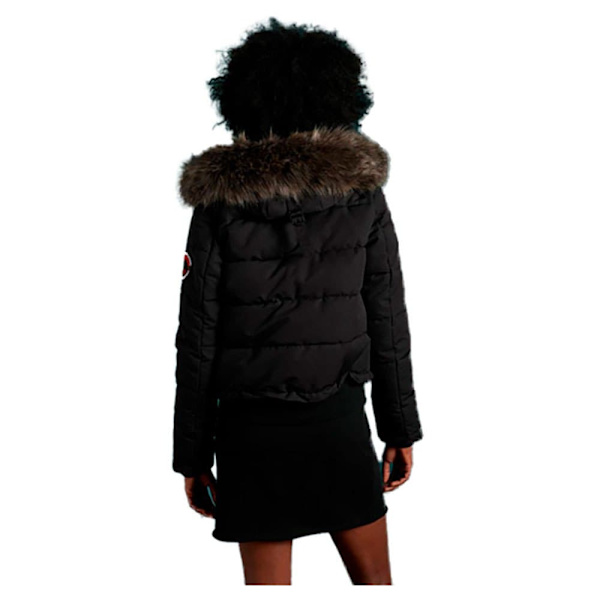 Superdry Bomberjakke Everest Sort XL Kvinde