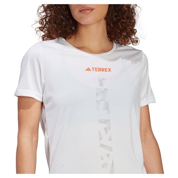 Adidas Kortærmet T-shirt Agr Hvid L Kvinde