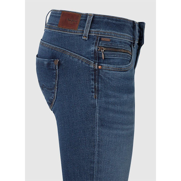 Pepe Jeans Jeans Pl204585 Slim Fit Blå 25 / 32 Kvinna