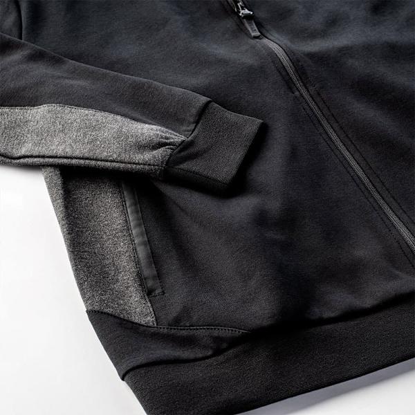Peak Full Dragkedja Fleece Fa83001 Svart XL Man
