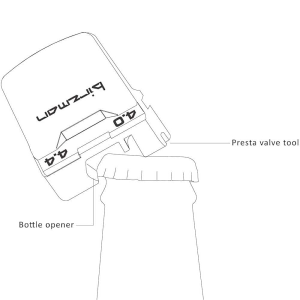 Birzman Monikäyttötyökalu Feexman E-version 15 Hopeinen