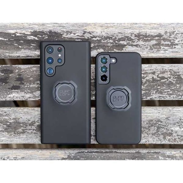 Quad Lock Puhelin Kotelo Iphone 13 Pro Hopeinen