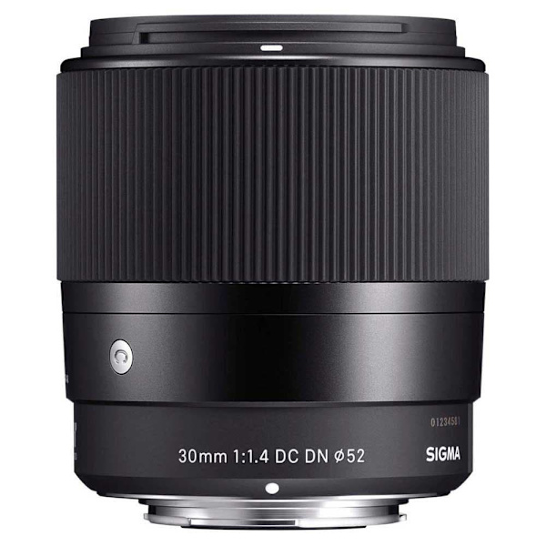 Sigma Photo Linse Dc Dn C L-m 30 Mm F/1.4 Sort Sort