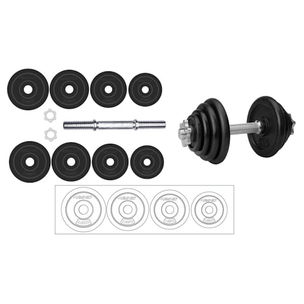 Avento 8 Weight Plate Set Sort 15 kg