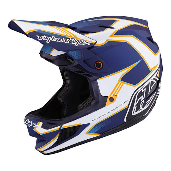 Troy Lee Designs Styrthjelm Ned Ad Bakke D4 Composite Mips Blå XL