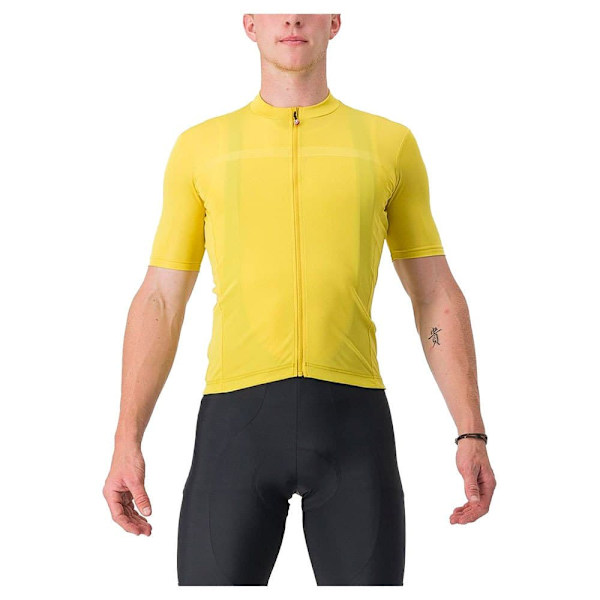 Castelli Lyhythihainen Jersey Classifica Keltainen L Mies