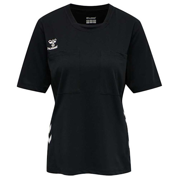 Hummel Lyhythihainen T-paita Referee Chevron Musta M Nainen