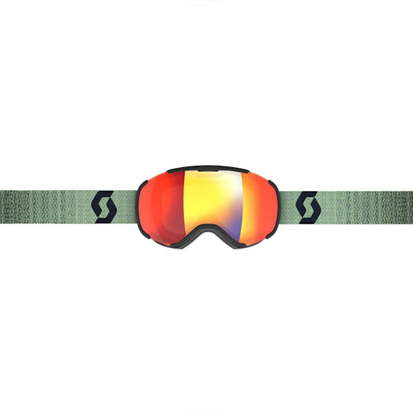 Scott Skidglasögon Faze Ii Grönt Enhancer Red Chrome/CAT2