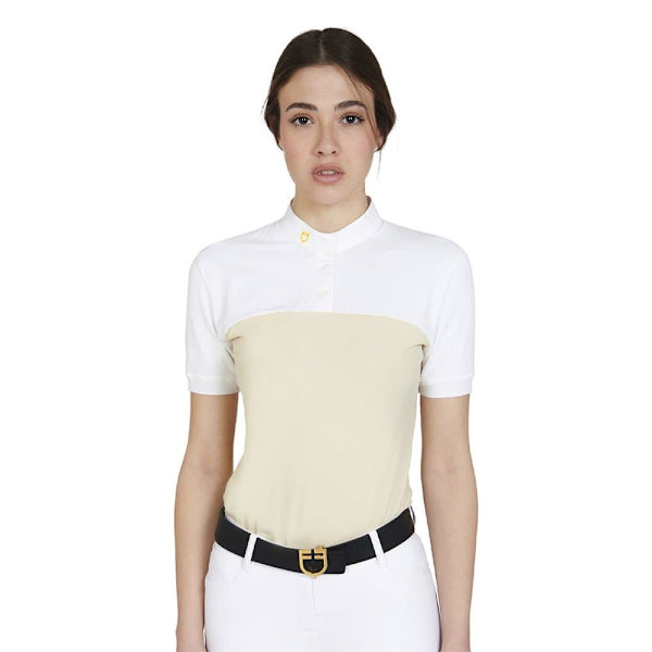 Equestro 1/2 Mesh Kortærmet Polo  M