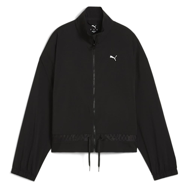 Puma Lace Woven Jakke Sort S Kvinde