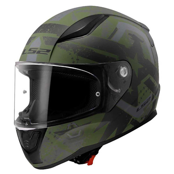 Ls2 Ff353 Rapid Ii Thunder Hjelm Grøn S