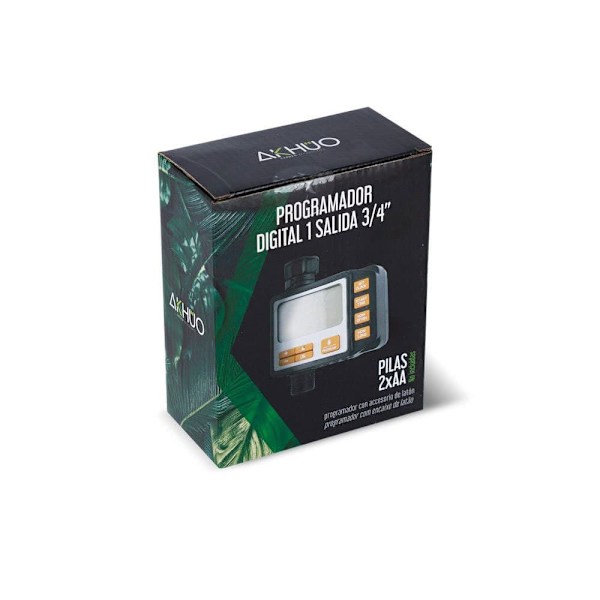 Akhuo Digital Bevattningstimer 1 Uttag 3/4´´