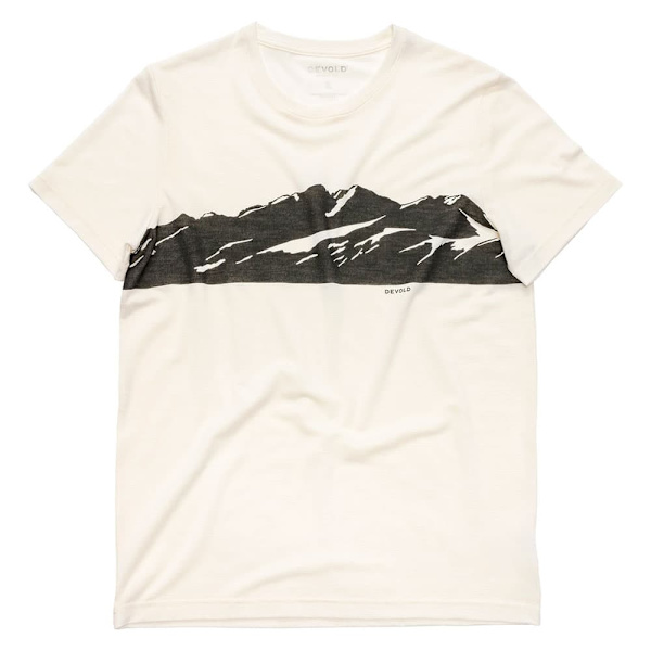 Devold Of Norway View T-shirt Med Korta ärmar Vit XL Man