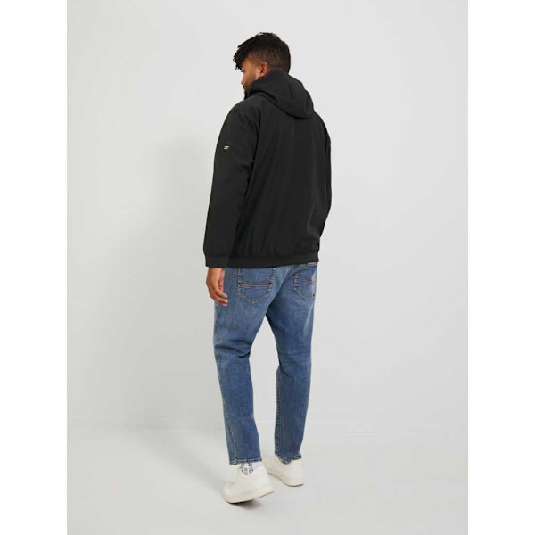 Jack & Jones Letvægtsjakke Basic Softshell Plus Sort 2XL Mand