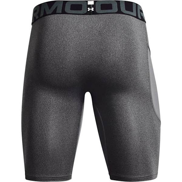 Under Armour Heatgear Compression Long Pohjakerroksen Shortsit Harmaa S / Regular Mies