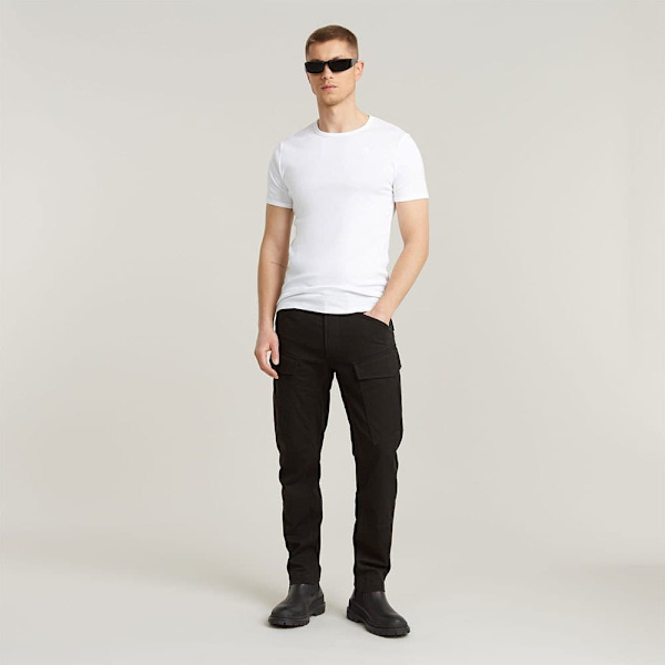 G-star Regular Tapered Cargobukser Sort 36 / 36 Mand