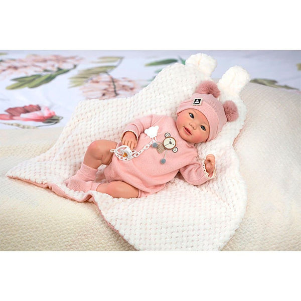 MuÑecas Guca Docka Sofia Reborn 46 Cm Guca Rosa 8-11 Years
