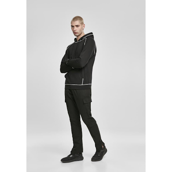 Urban Classics Contrast Stitching Hættetrøje Sort L Mand