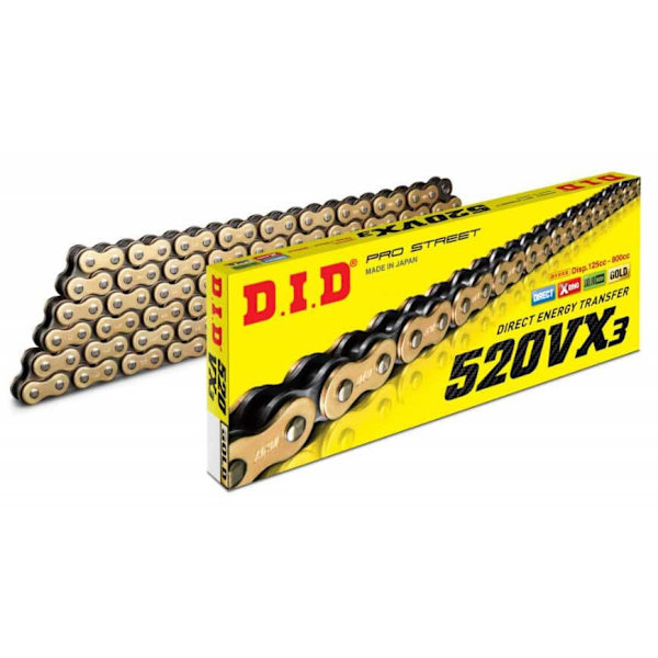 Did Kedja 520vx3 28830947f Guld 94 Links