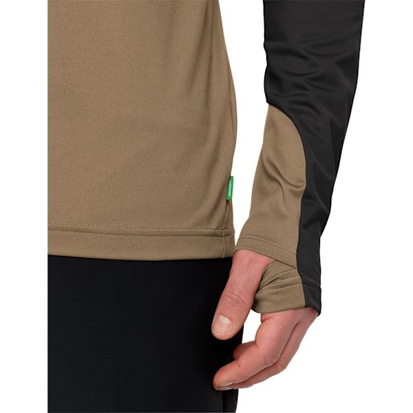 Vaude Livigno Ii T-shirt Med Lång ärm Brun S Man